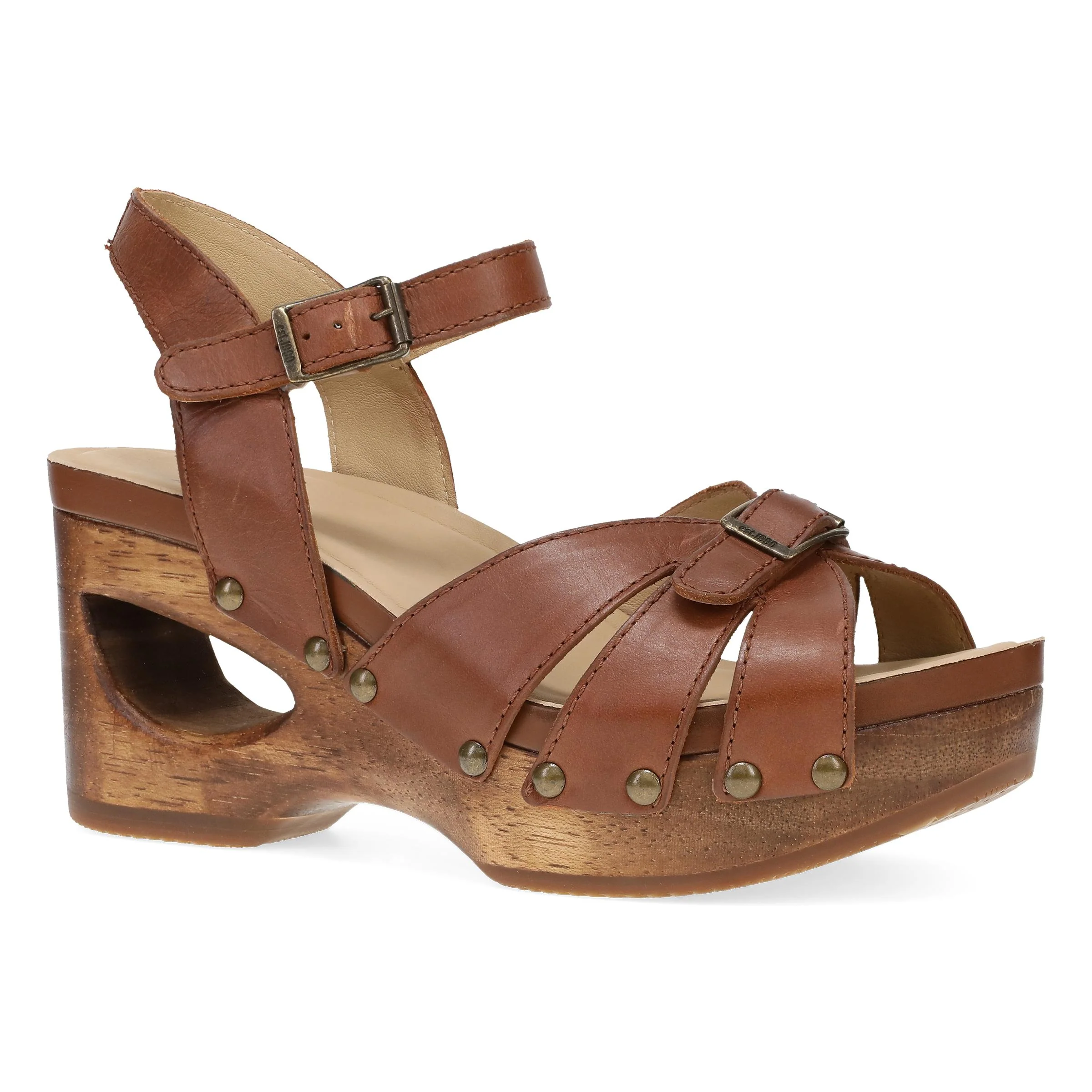 Alanna Tan Calf Wood - Image 2