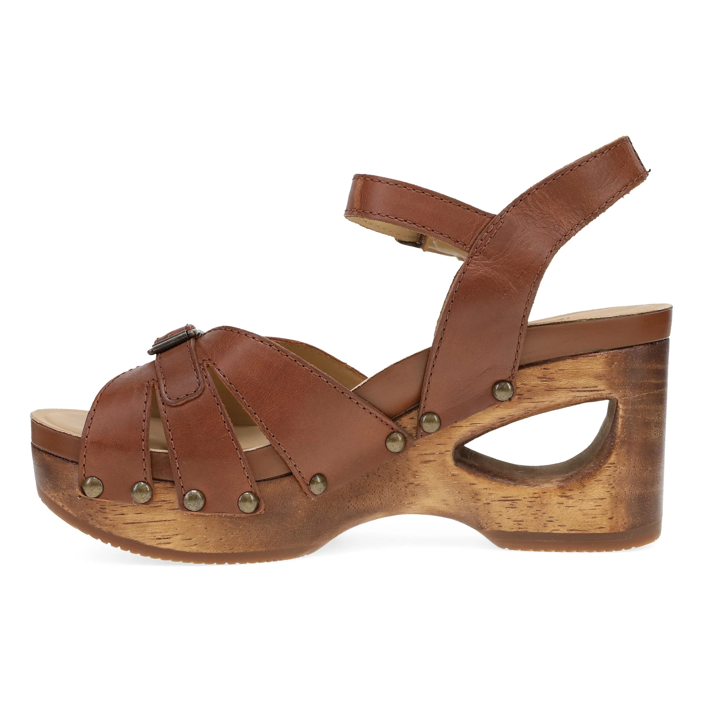 Alanna Tan Calf Wood - Image 4