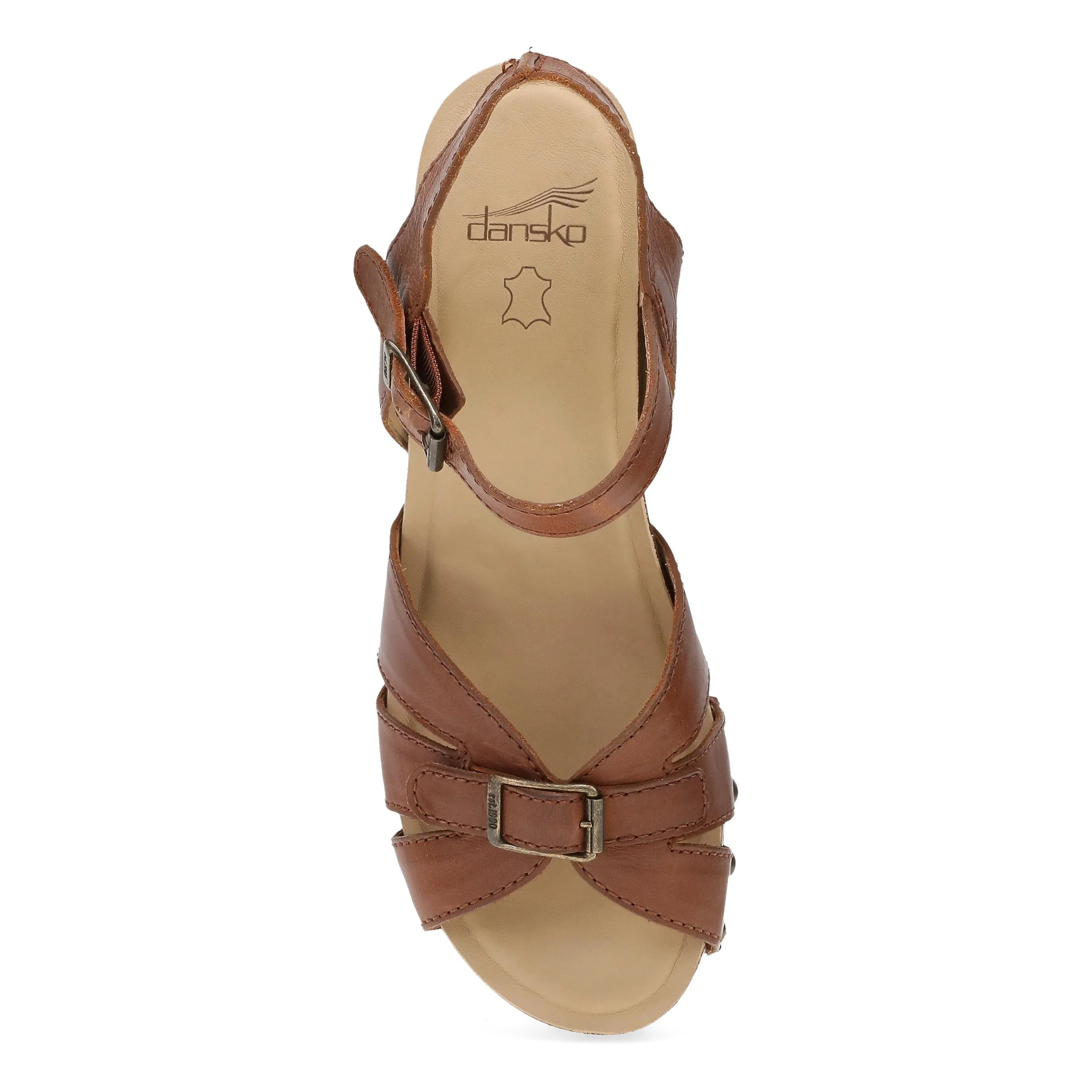 Alanna Tan Calf Wood - Image 7