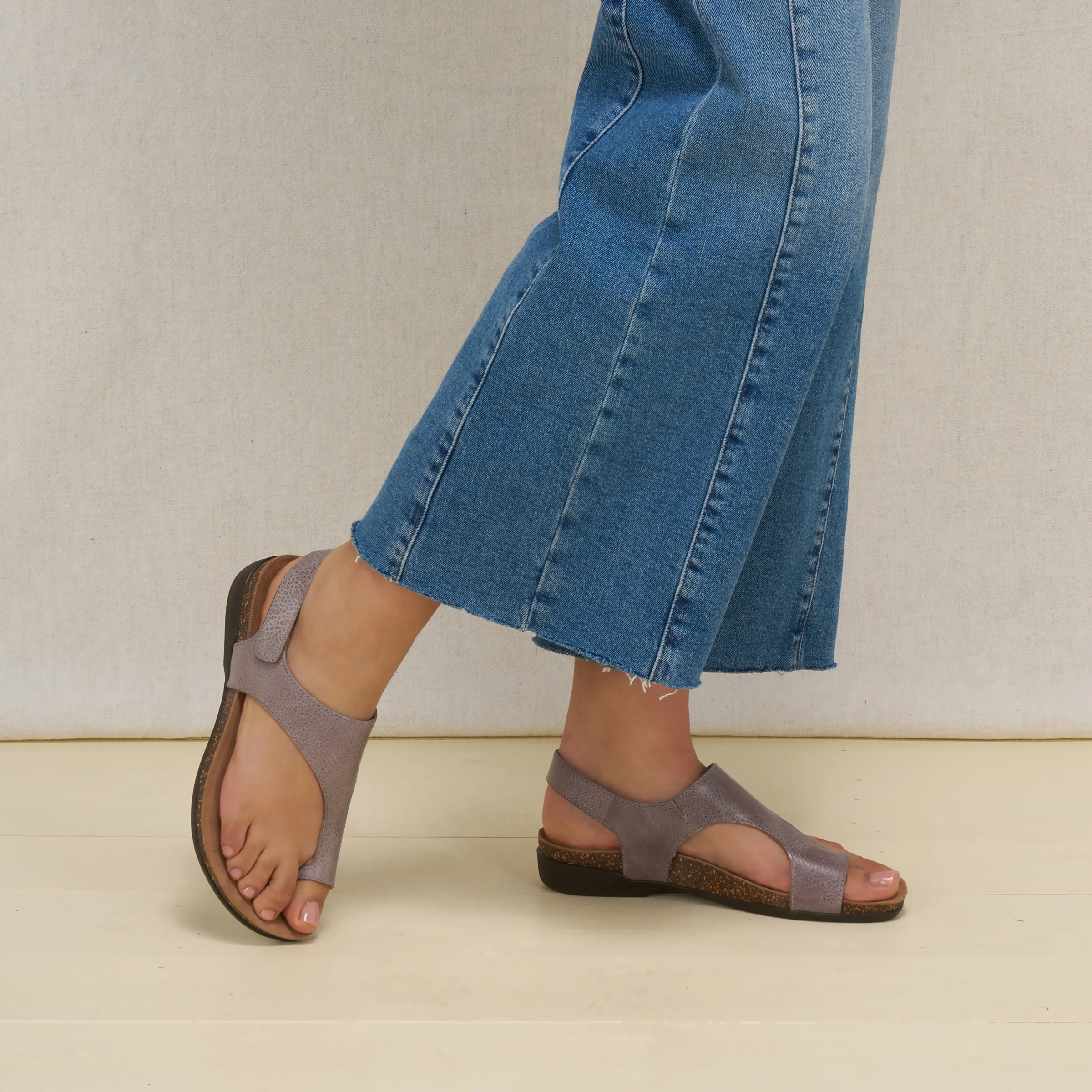 Reece Dusty Lilac Leather - Image 2