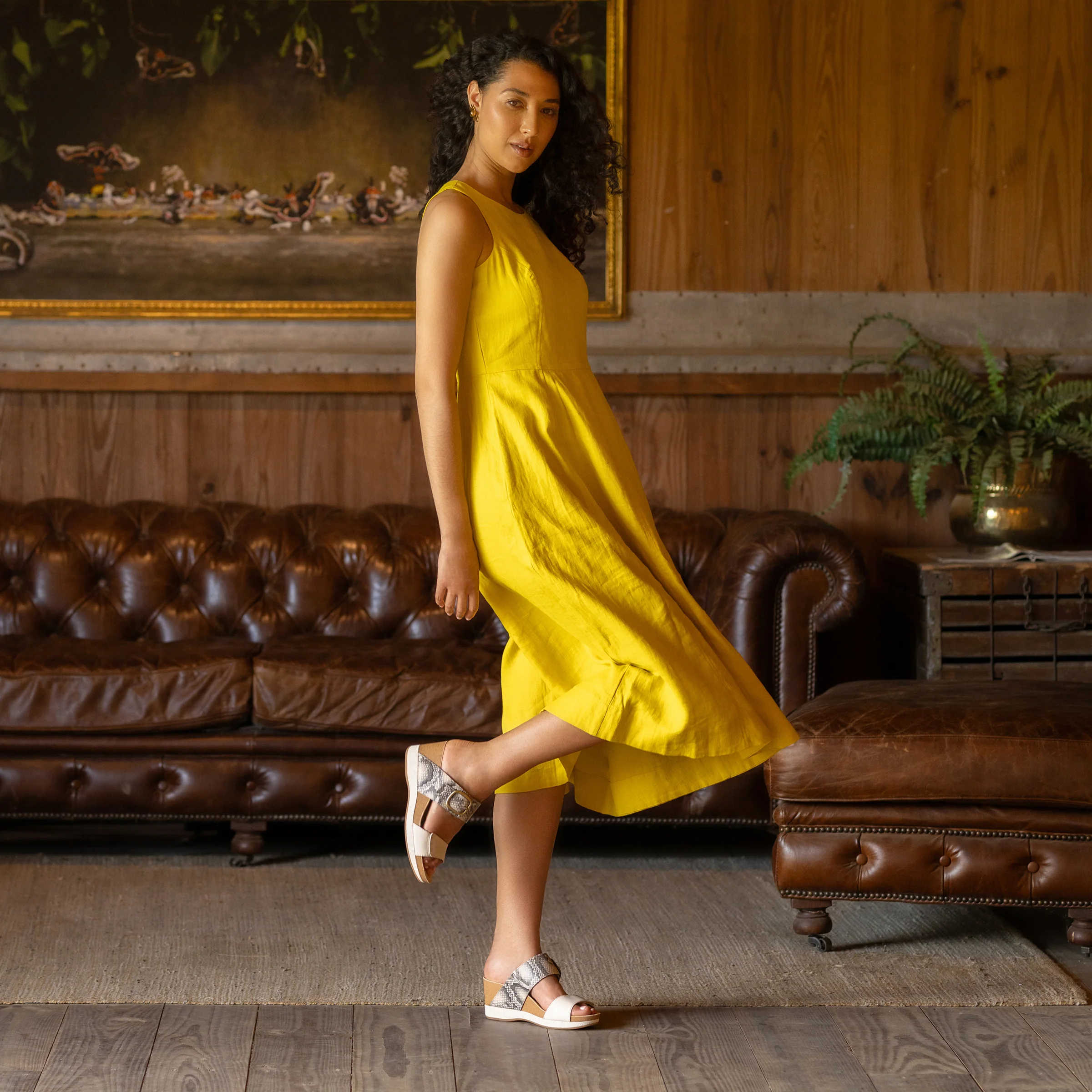 Shannon Snake/Ivory Leather - Image 5