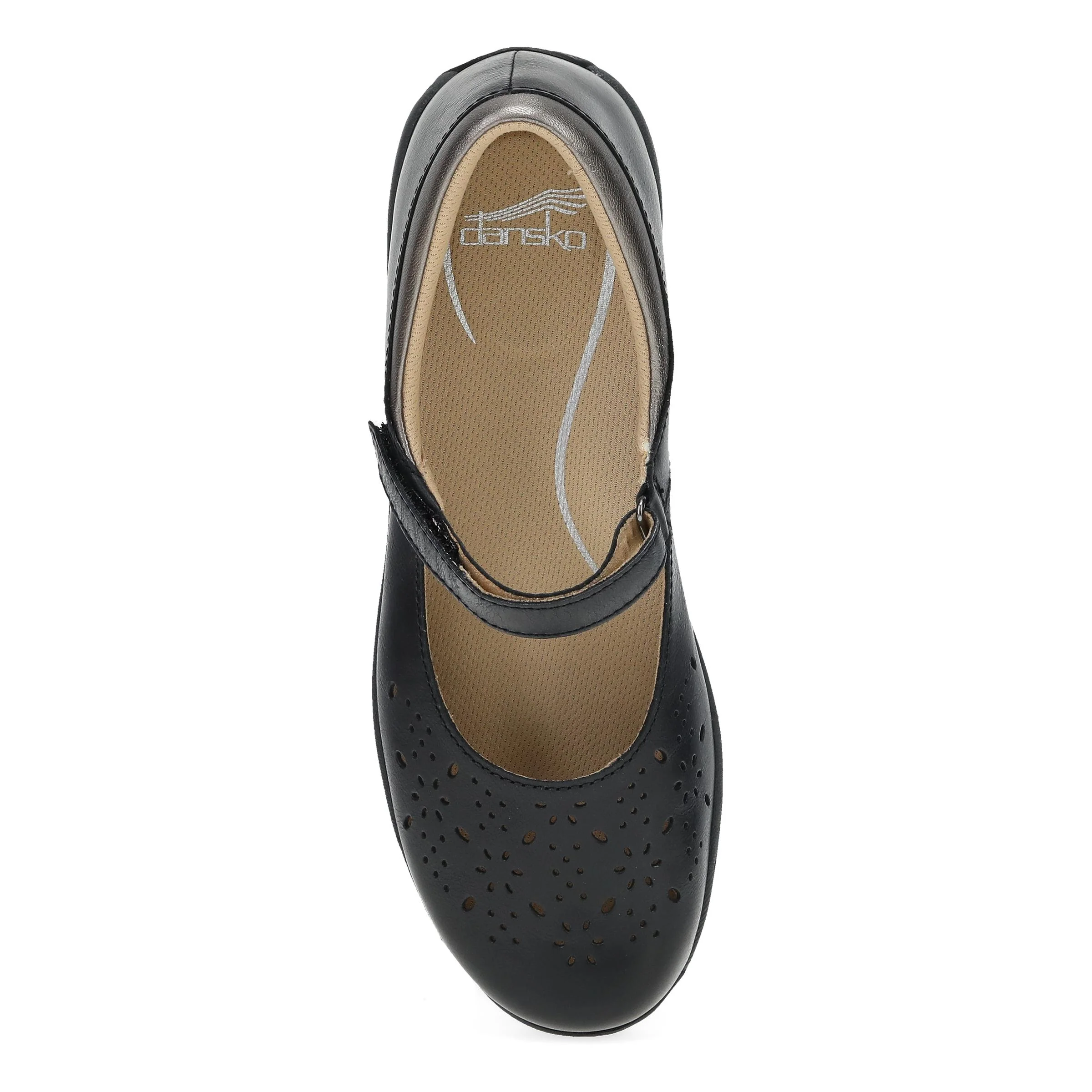 Stacy Wide Black Waxy Burnished - Image 8